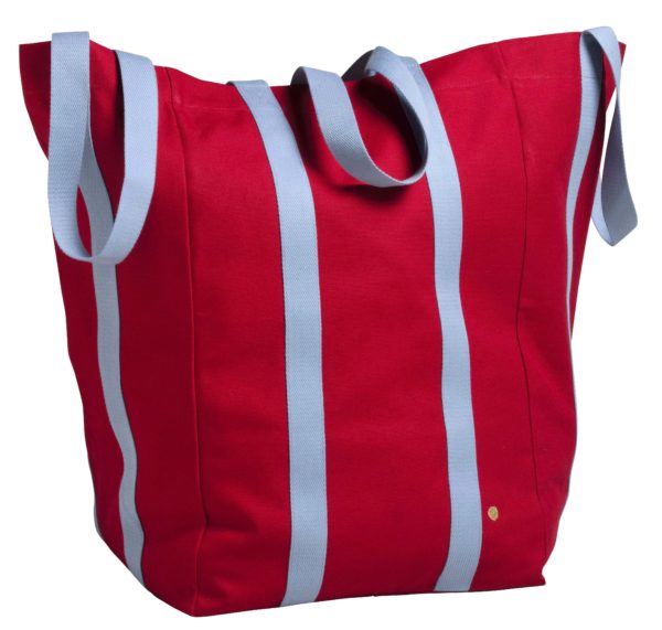 Sac maxi Poppins Iona Cherry 48 x 33 x 33 Cabas La Vallée du blanc
