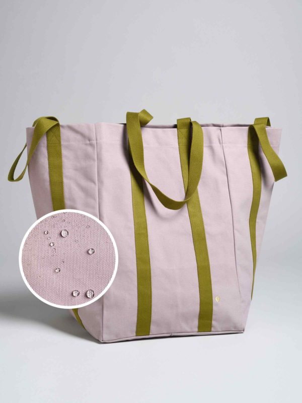 Sac maxi Poppins Iona Poivre rose 48 x 33 x 33 Cabas La Vallée du blanc
