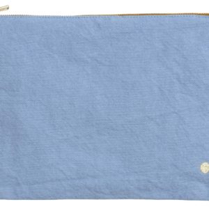 Pochette Iona bluetiful M 14 x 19 x 1 Pochettes La Vallée du blanc