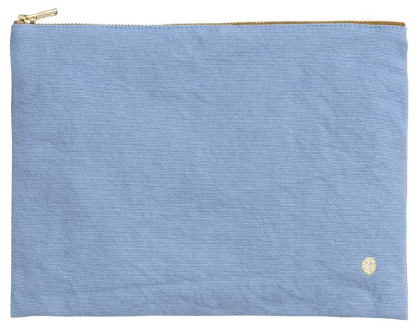 Pochette Iona bluetiful M 14 x 19 x 1 Pochettes La Vallée du blanc