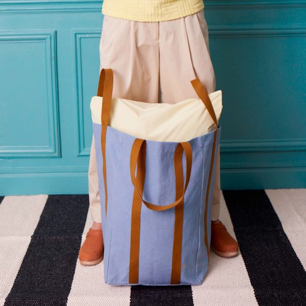 Sac maxi Poppins Iona Bluetiful 48 x 33 x 33 Cabas La Vallée du blanc