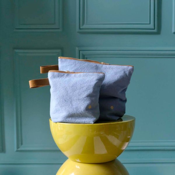 Trousse de toilette Iona Bluetiful 18 x 22 x 8 Trousses de toilette La Vallée du blanc
