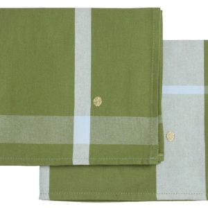 Lot de 2 sets de table La nonna Pistacchio 40 x 50 x 1 Sets de table La Vallée du blanc