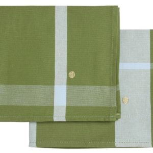 Lot 2 sets de table La Nonna Pistacchio Sets de table La Vallée du blanc