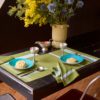 Lot de 2 sets de table La nonna Pistacchio 40 x 50 x 1 – Image 2