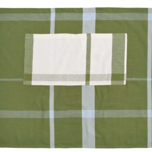 Tablier bistrot La nonna Pistacchio coton bio Tabliers La Vallée du blanc