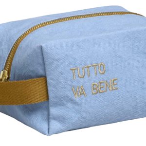 Trousse cube Tutto Bluetiful 10 x 16 x 10 Trousses cube La Vallée du blanc