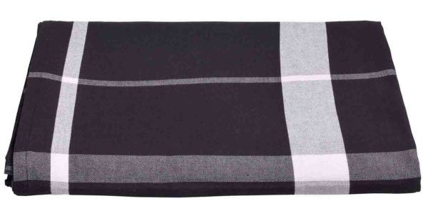 Nappe La nonna Caviar 160 x 250 Nappes La Vallée du blanc