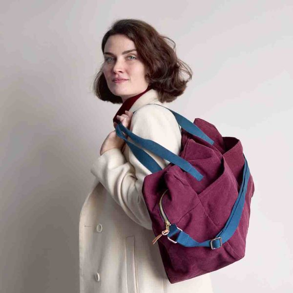 Sac voyage Iona Wine 30 x 42 x 20 Sacs voyage La Vallée du blanc