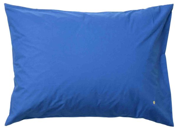 Taie d’oreiller Céleste So blue 70 x 50 Taies d'oreiller La Vallée du blanc