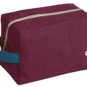 Trousse cube Iona Wine 22 x 14 x 10,5 Trousses cube La Vallée du blanc
