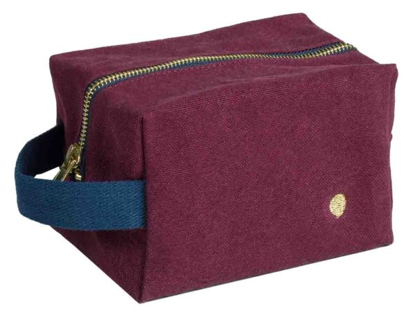 Trousse cube Iona Wine 15,5 x 10 x 10 Trousses cube La Vallée du blanc