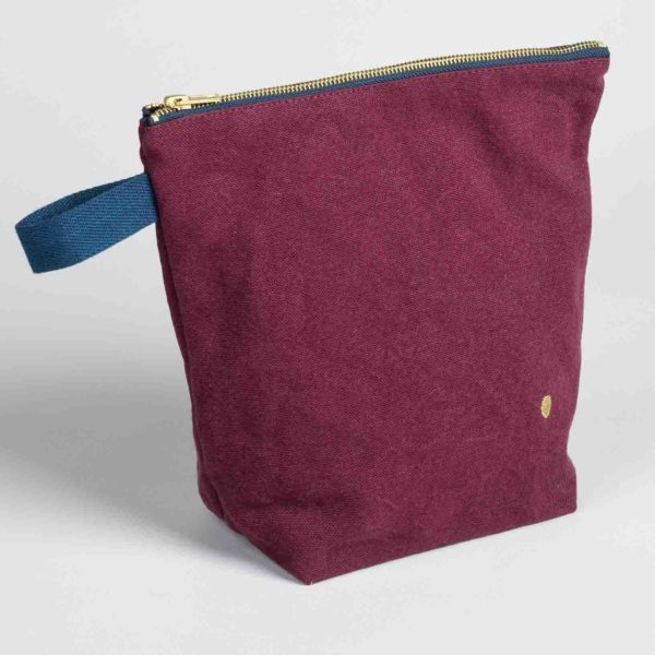 Trousse de toilette Iona Wine 28 x 23 x 10 Trousses de toilette La Vallée du blanc