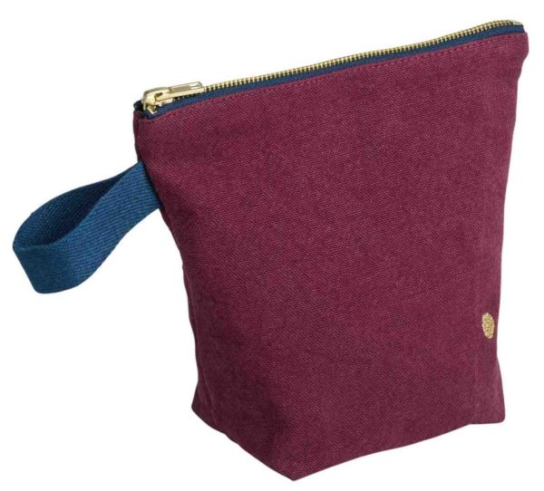 Trousse de toilette Iona Wine 22 x 18 x 7,5 Trousses de toilette La Vallée du blanc
