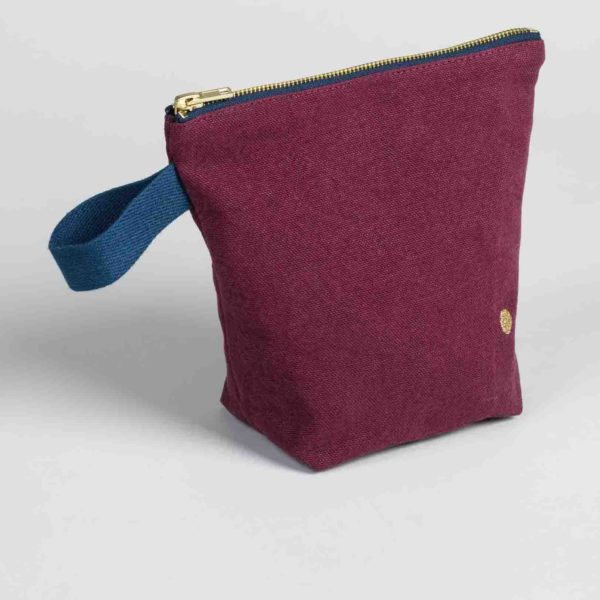 Trousse de toilette Iona Wine 22 x 18 x 7,5 Trousses de toilette La Vallée du blanc