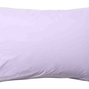 Taie d’oreiller Céleste Lilas 80 x 50 Coussins La Vallée du blanc