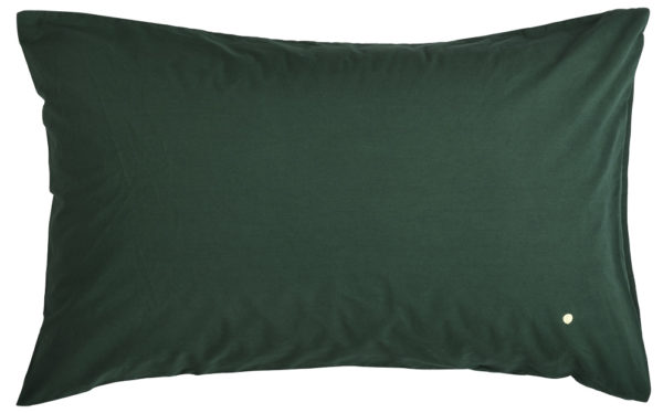 Taie d’oreiller Céleste Nori 80 x 50 Coussins La Vallée du blanc
