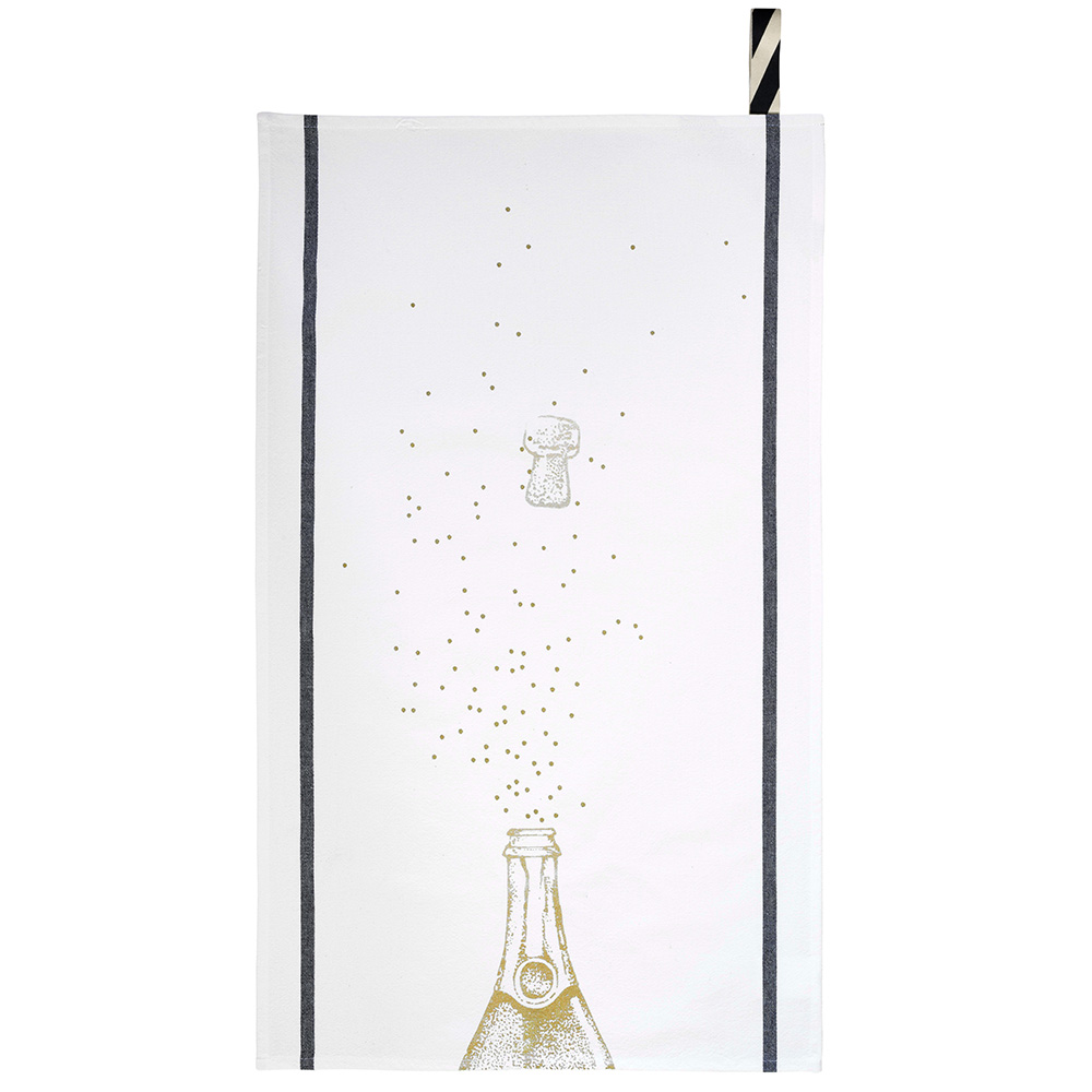 Torchon Party Or Blanc 50 x 70 La Vallée du blanc Torchon Party Or Blanc 50 x 70 Torchons La Vallée du blanc