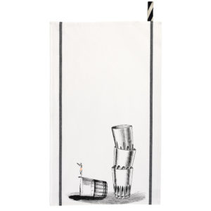 Torchon Victor Blanc 50 x 70 Torchons La Vallée du blanc