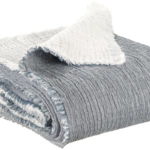 Plaid Emilio Pacific 130 x 200 La Vallée du blanc