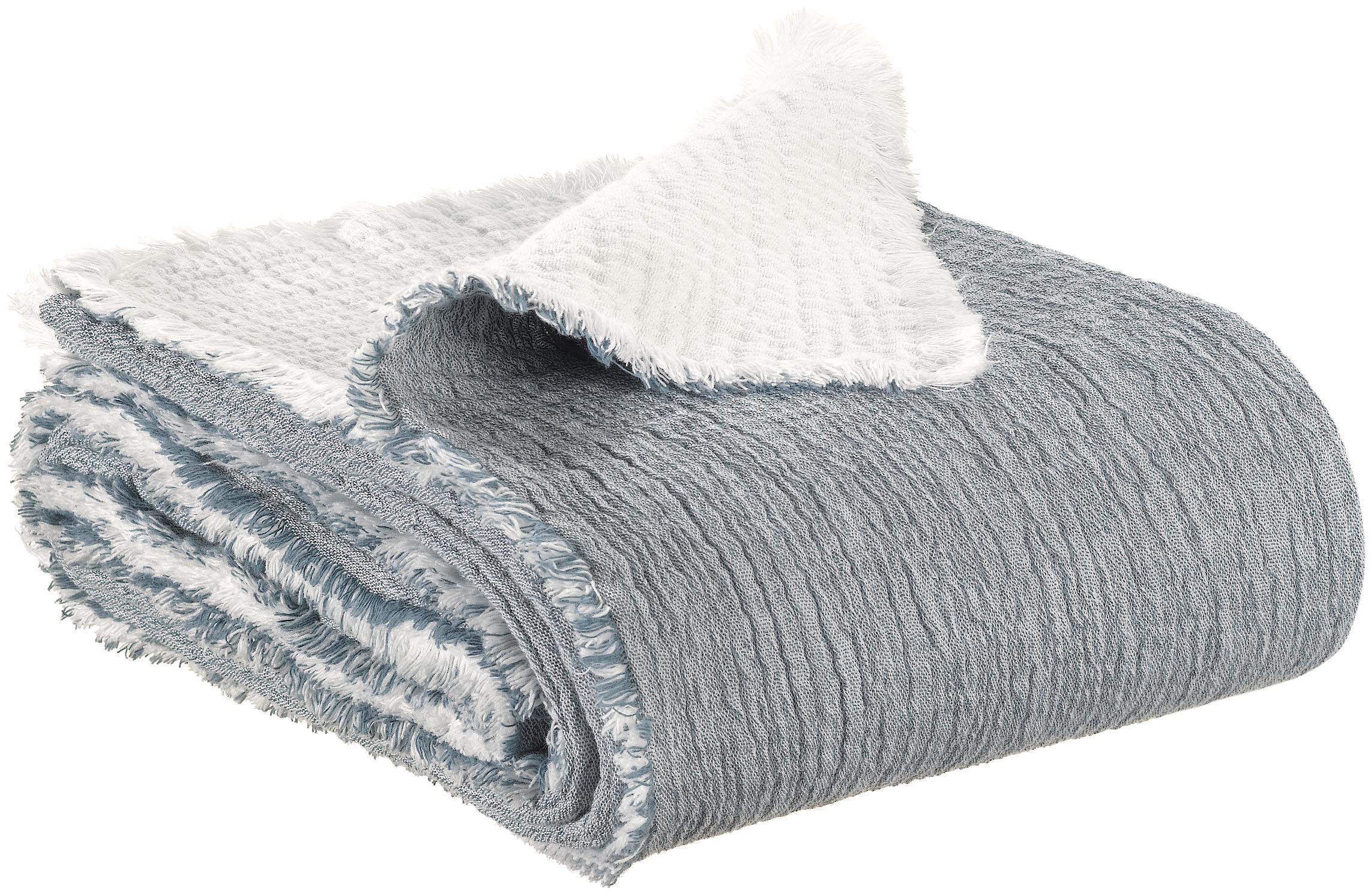 Plaid Emilio Pacific 130 x 200 La Vallée du blanc Plaid Emilio Pacific 130 x 200 La Vallée du blanc