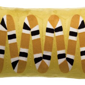 Coussin brodé Yoka Mangue 30 x 50 Coussins La Vallée du blanc