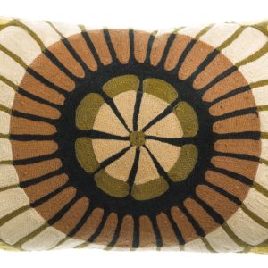 Coussin brodé Zeno Multico 30 x 50 Coussins La Vallée du blanc