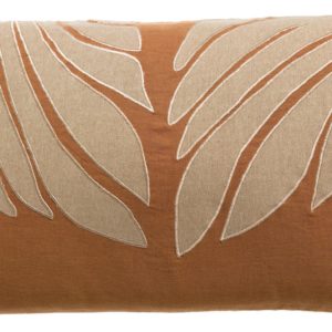 Coussin Nilos Moka 30 x 50 Coussins La Vallée du blanc