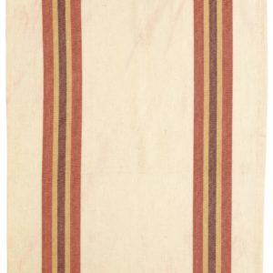 Torchon recyclé Yuna Terracotta/naturel 50 x 70 Torchons La Vallée du blanc