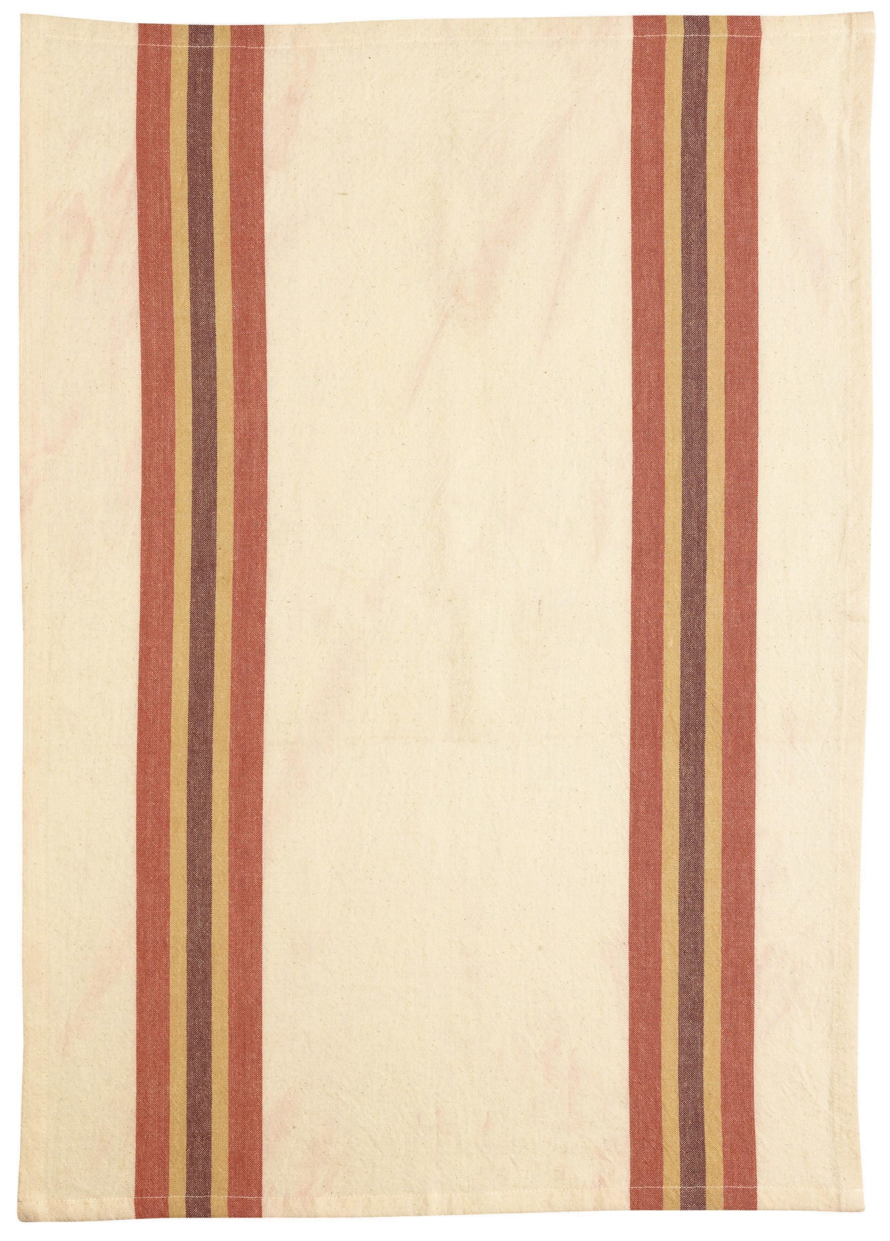 Torchon recyclé Yuna Terracotta/naturel 50 x 70 La Vallée du blanc Torchon recyclé Yuna Terracotta/naturel 50 x 70 Torchons La Vallée du blanc