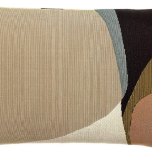 Coussin Leana outdoor Moka 30 x 50 Coussins La Vallée du blanc