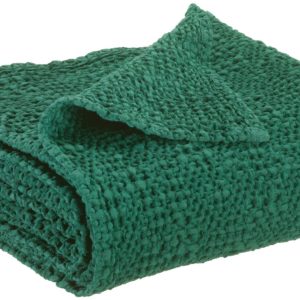 Plaid Tana Abysse 140×200 coton gaufré La Vallée du blanc Plaid Tana Abysse 140×200 coton gaufré Plaids La Vallée du blanc