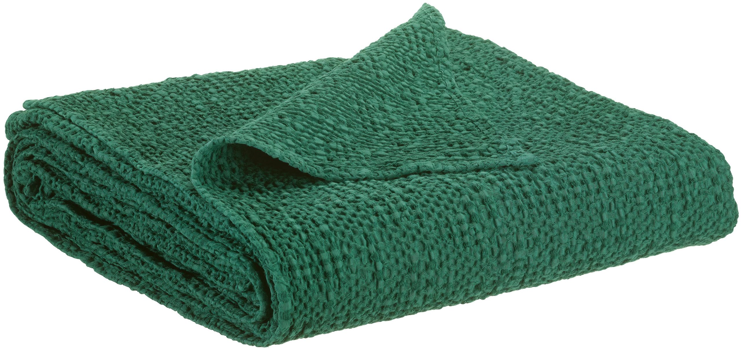 Jeté Tana Abysse 240×260 coton Vivaraise La Vallée du blanc Jeté Tana Abysse 240×260 coton Vivaraise Jetés de lit La Vallée du blanc