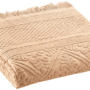 Serviette de toilette Zoé Poudre 50 x 100 La Vallée du blanc