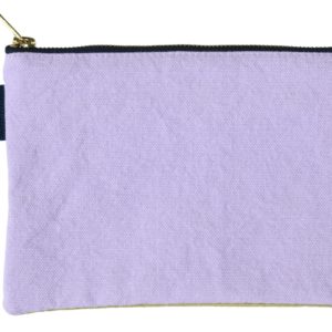 Pochette anse Tricolo Lilas ananas 14 x 24 Pochettes La Vallée du blanc