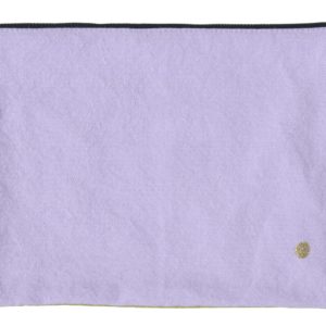 Pochette Tricolo Lilas ananas L 19 x 28 x 1 Pochettes La Vallée du blanc