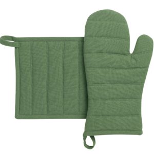 Lot gant de cuisine et manique recyclé Jona Prairie 15 x 30 La Vallée du blanc Lot gant de cuisine et manique recyclé Jona Prairie 15 x 30 Gants de cuisine et maniques La Vallée du blanc