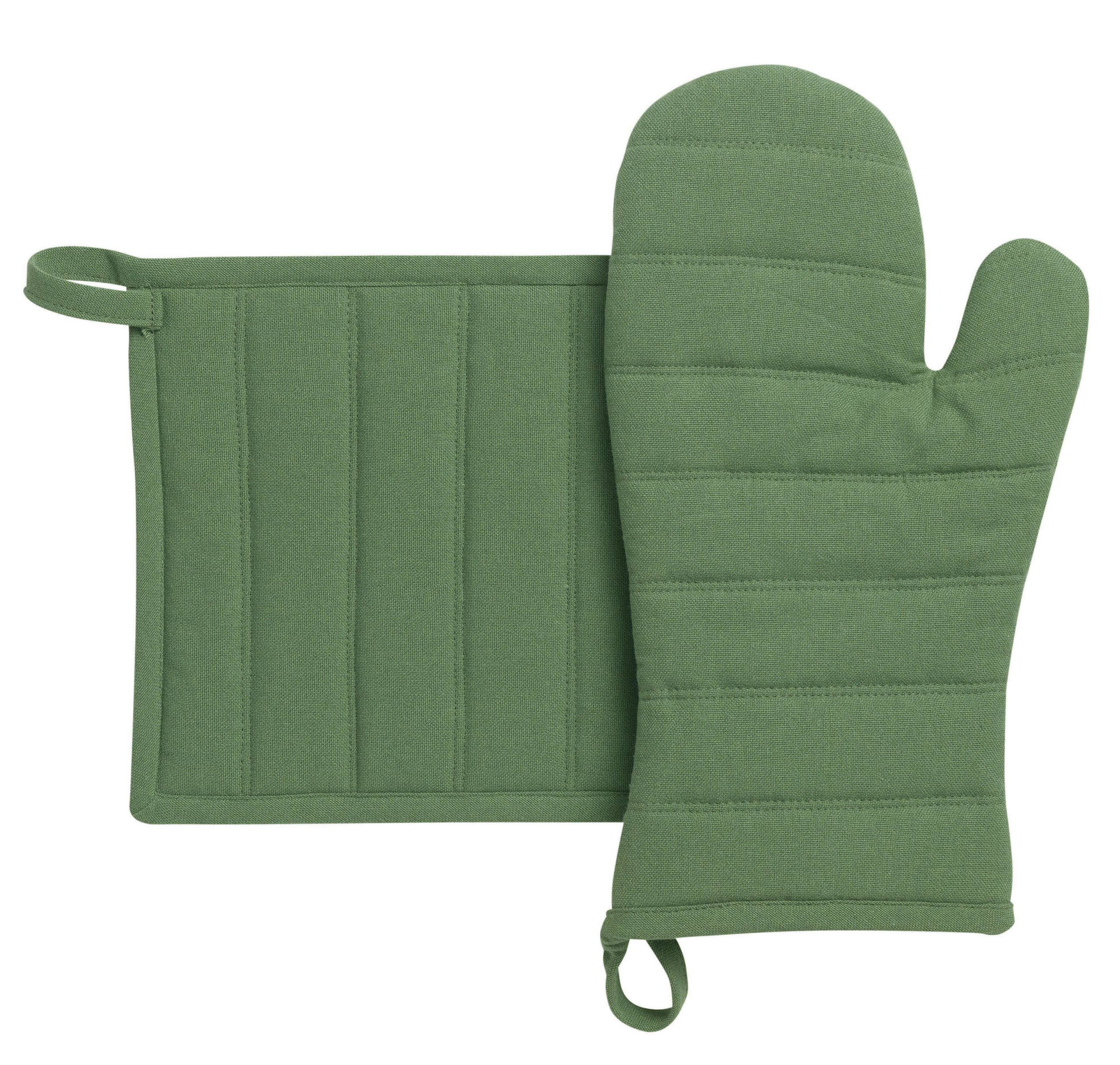 Lot gant de cuisine et manique recyclé Jona Prairie 15 x 30 La Vallée du blanc Lot gant de cuisine et manique recyclé Jona Prairie 15 x 30 La Vallée du blanc