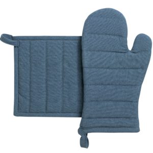 Lot gant de cuisine et manique recyclé Jona Alizée 15 x 30 La Vallée du blanc Lot gant de cuisine et manique recyclé Jona Alizée 15 x 30 Gants de cuisine et maniques La Vallée du blanc