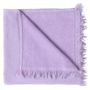 Serviette de toilette Luna Lilas 50 x 100 La Vallée du blanc Serviette de toilette Luna Lilas 50 x 100 La Vallée du blanc