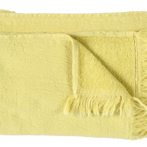 Lot de 2 serviettes invités Luna Butter 30 x 50 La Vallée du blanc