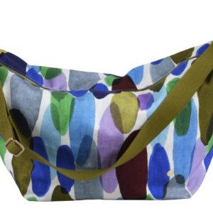 Sac demi-lune Joy Multicolore 53 x 28 x 12 La Vallée du blanc Sac demi-lune Joy Multicolore 53 x 28 x 12 Sacs demi-lune La Vallée du blanc