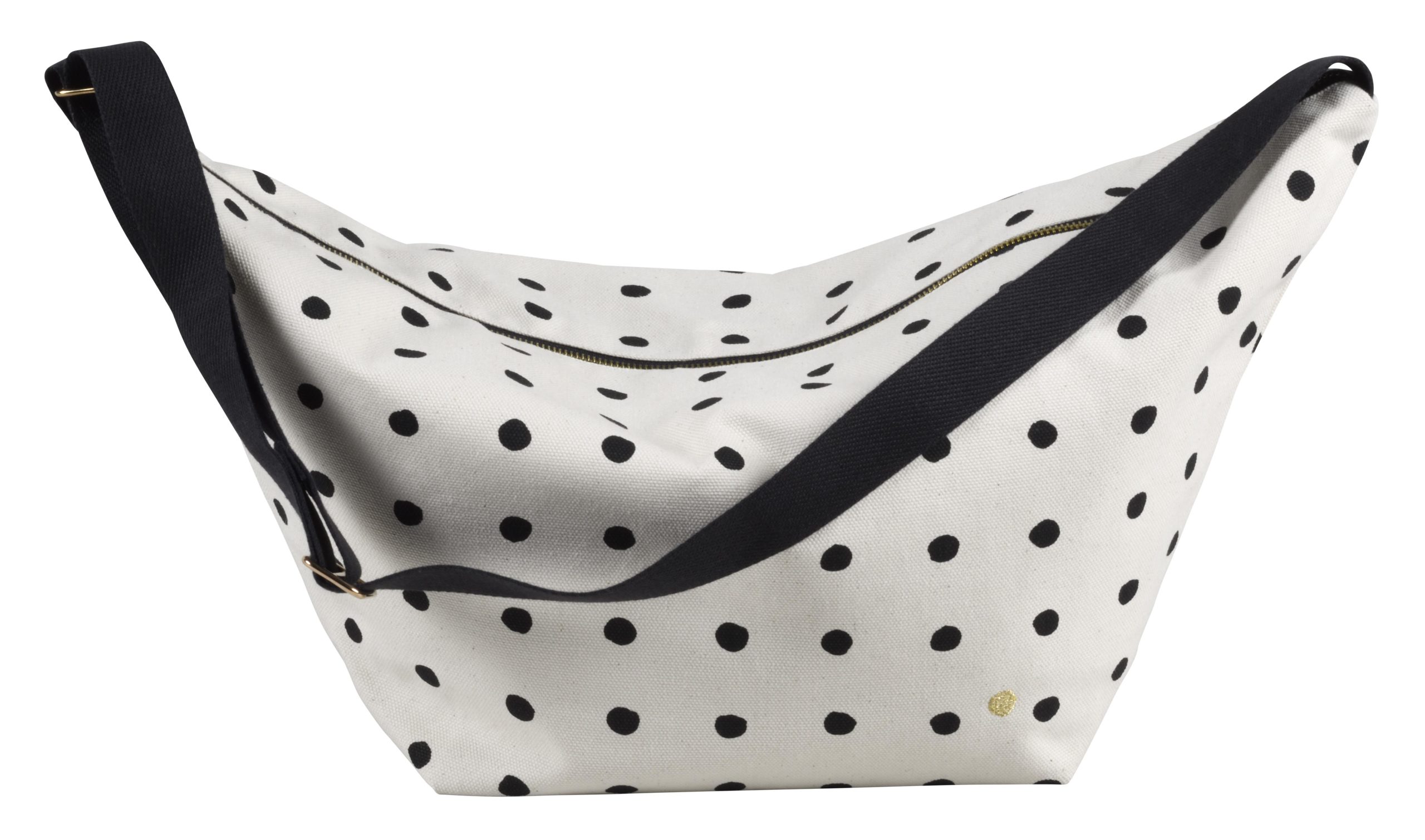 Sac demi-lune Mio Ecru 53 x 28 x 12 La Vallée du blanc Sac demi-lune Mio Ecru 53 x 28 x 12 Sacs demi-lune La Vallée du blanc