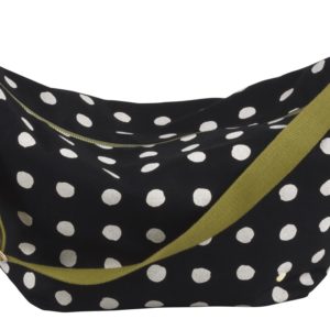 Sac demi-lune Mia Caviar 53 x 28 x 12 La Vallée du blanc Sac demi-lune Mia Caviar 53 x 28 x 12 Sacs demi-lune La Vallée du blanc