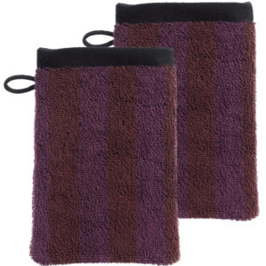 Lot de 2 gants de toilette Charly Figue 15 x 21 La Vallée du blanc Lot de 2 gants de toilette Charly Figue 15 x 21 Gants de toilette La Vallée du blanc