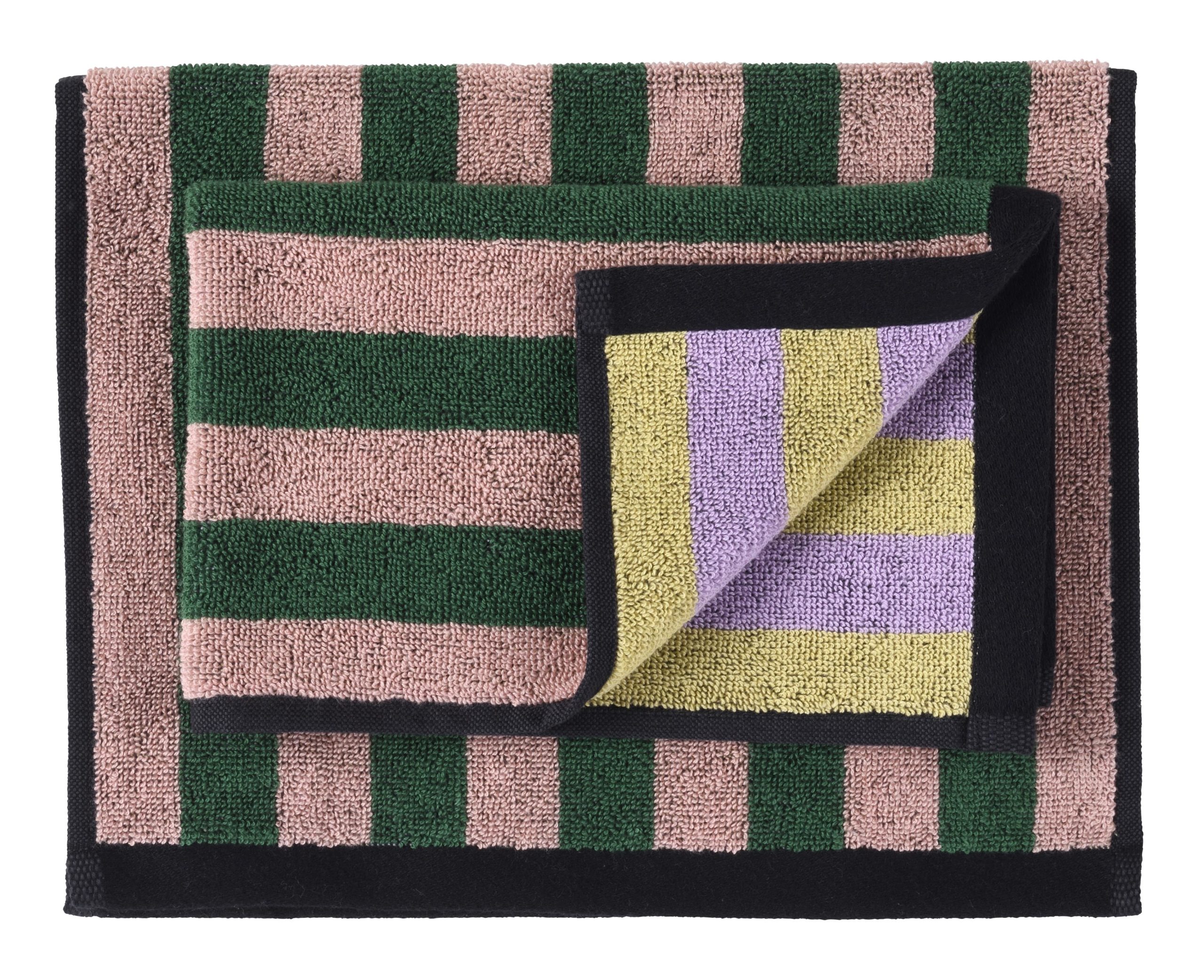 Lot de 2 serviettes invités Charly Basilic 30 x 50 La Vallée du blanc Lot de 2 serviettes invités Charly Basilic 30 x 50 Serviette invité La Vallée du blanc