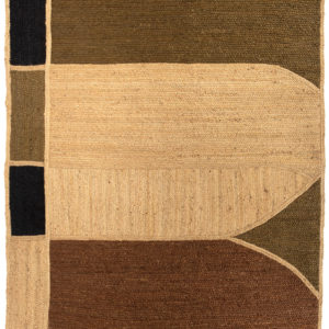 Tapis Kali Naturel 160 x 230 x 1 Tapis La Vallée du blanc