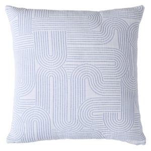 Coussin Kiko Indigo 45 x 45 La Vallée du blanc Coussin Kiko Indigo 45 x 45 Coussins La Vallée du blanc