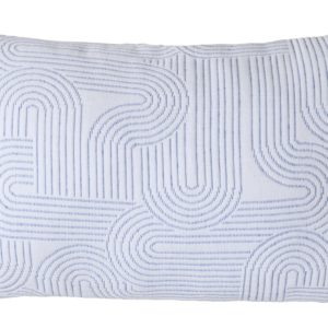 Coussin Kiko Indigo 30 x 50 Coussins La Vallée du blanc