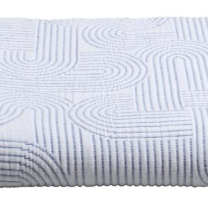 Plaid Kiko Indigo 140 x 180 La Vallée du blanc Plaid Kiko Indigo 140 x 180 Plaids La Vallée du blanc